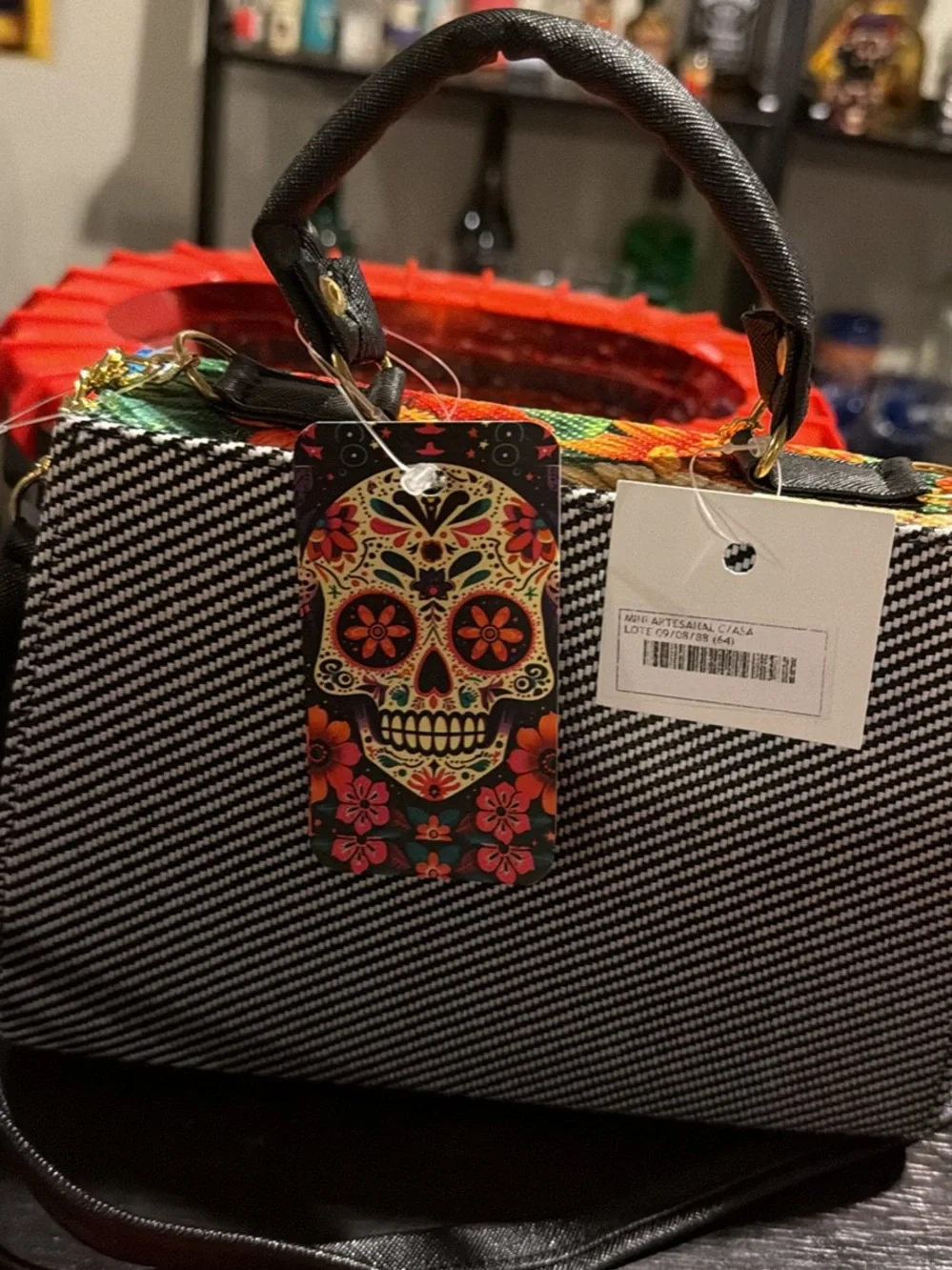 Multicolor Floral Tote Handbag